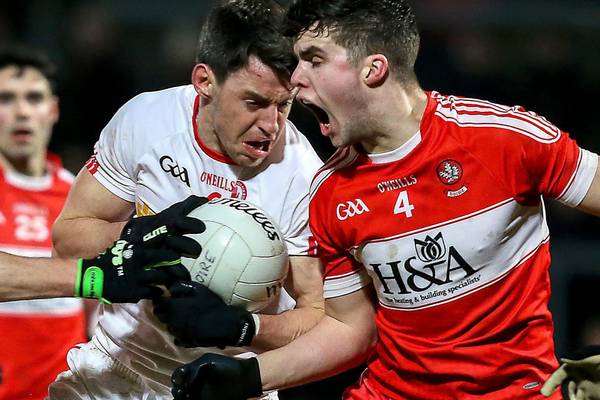 Tyrone outclass old rivals Derry to complete six-in-a-row