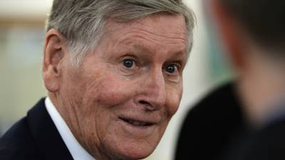 Michael Smurfit in hospital in Monte Carlo after hip operation