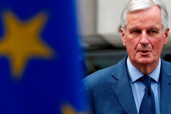 EU's Barnier says it will take more than a year to agree full deal with UK