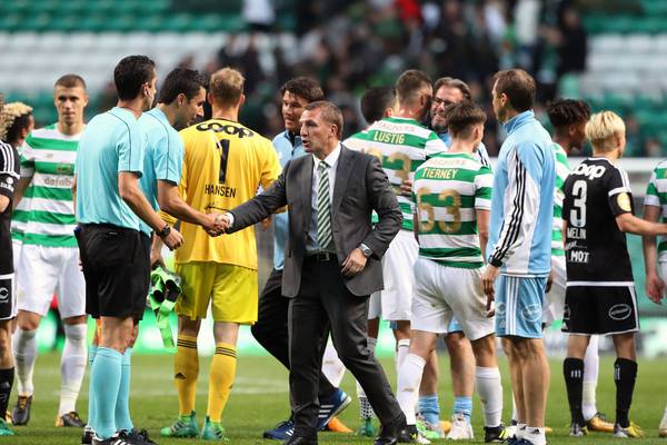 Celtic’s European ambitions dented by Rosenborg draw