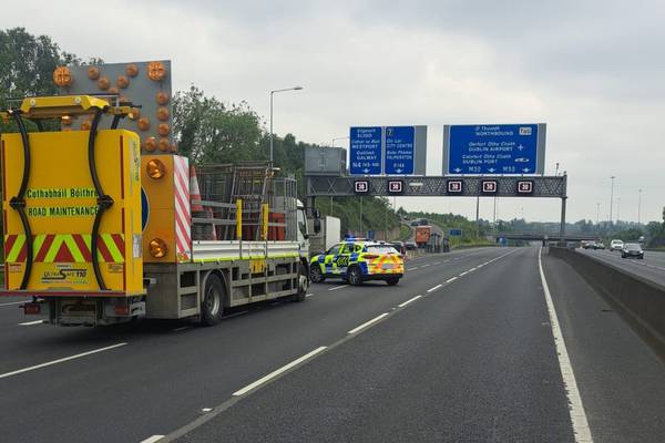 M50: Dublin motorists and people taking flights warned of severe delays after crash