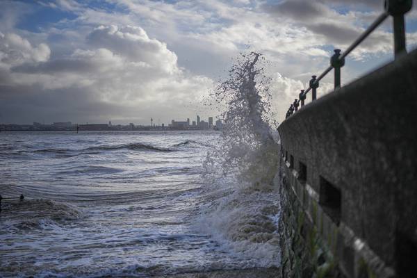 Local authorities erect flood defences as Storm Barra approaches