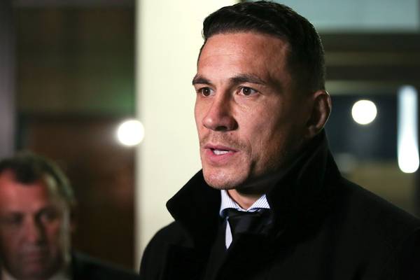 New Zealand’s Sonny Bill Williams handed four-week ban