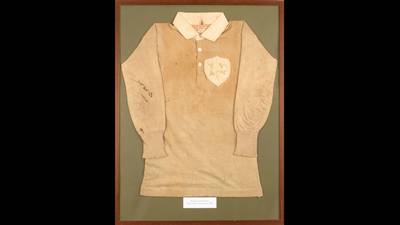 ‘Oldest international rugby jersey’ up for auction
