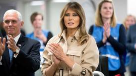 Melania Trump appears in public after ‘a little rough patch’