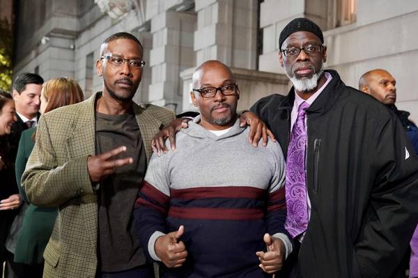 Three men released after being wrongfully jailed for 36 years