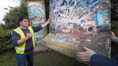 Berlin Wall installed in Waterford’s Lismore Castle