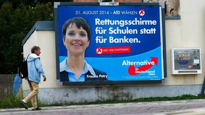 Eurosceptic party wins first seats in German state assembly