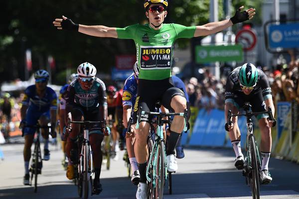 Bennett pipped during sprint finish in stage five of Critérium du Dauphiné
