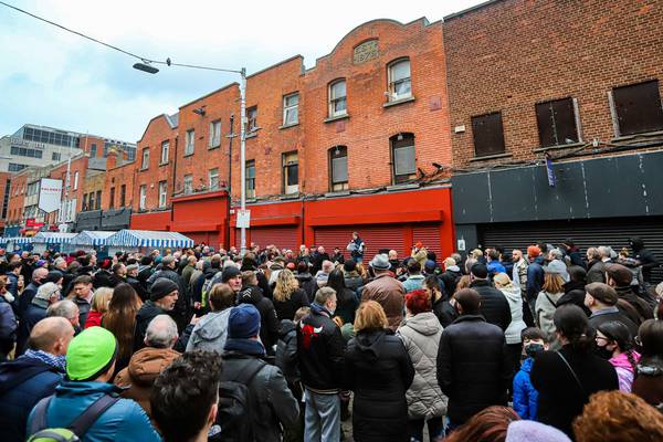 Moore Street campaigners call for Government intervention at rally