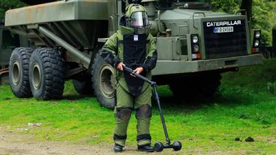 Army bomb disposal team responds to two IEDs in Cavan
