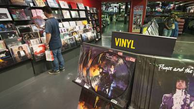 Vinyl records drive revenue at Golden Discs