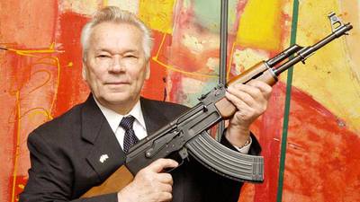Russian designer of the AK47, the world’s most popular assault rifle