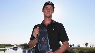Thomas Pieters cruises to maiden three shot victory at Czech Masters
