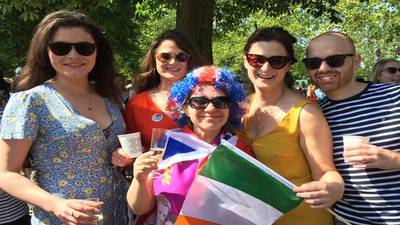‘It’s the first royal wedding I’ve felt okay waving a Tricolour at’