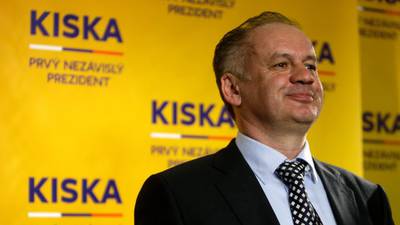 Political novice trounces PM  in Slovak  election