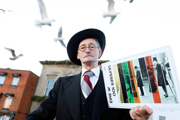 An Post launches new stamps to celebrate centenary of Ulysses