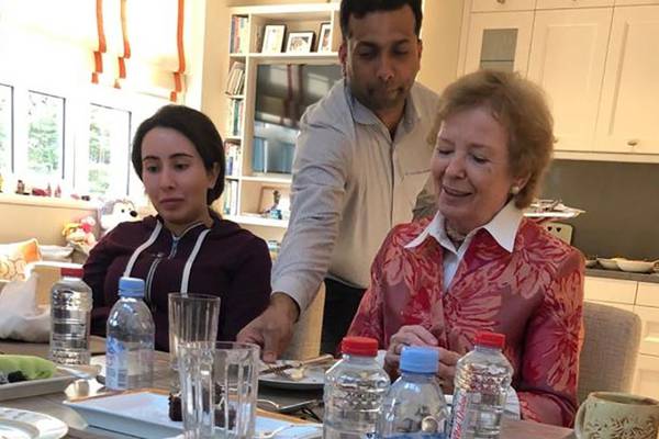 Mary Robinson ‘dismayed’ at comments on visit to Emirates princess