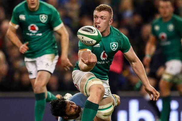 Dan Leavy ruled out of Ireland’s clash with All Blacks