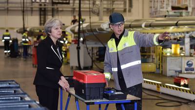 Bombardier presses DUP to back May’s Brexit deal