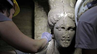 Alexander-era sculptures unearthed in Greece