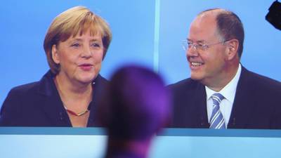 Rival accuses Angela Merkel of ‘deadly dose’ of austerity