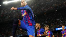 Gerard Pique goal earns Barcelona a first Champions League win of campaign