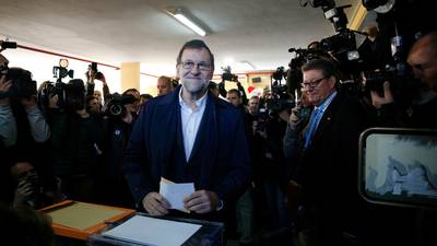 People’s Party to top Spanish election but lack majority