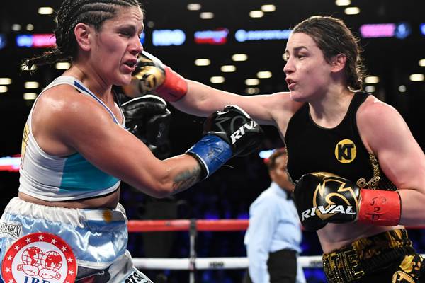 Katie Taylor: ‘I want all the belts before the end of the year’