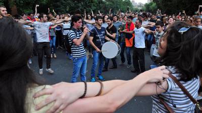 Huge protests in Armenia against electricity price hikes