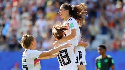 Perfect Popp provides a score as Germany rock on to quarter-finals