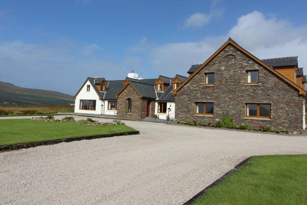 Clifftop views and ready made business on Dingle Peninsula for €1.2m