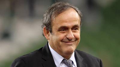 Michel Platini won’t stand for Fifa presidency
