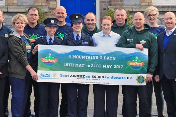 Are  gardaí in peak condition? Officers enter mountain quest