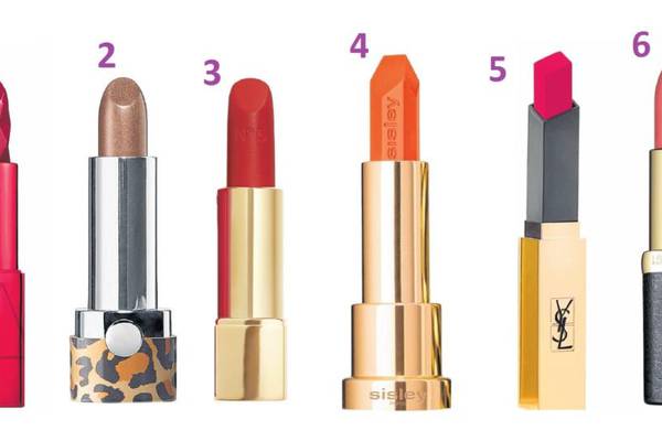 Six of the best and brightest lipsticks to wear on winter days