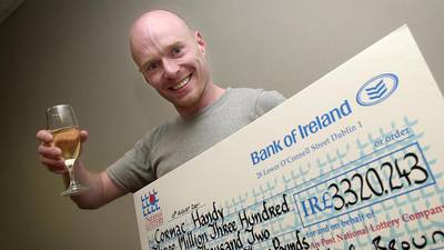 Lottery winner ordered to repay bank loan