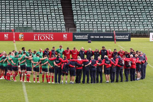 Lions Diary: Players take a moment for London