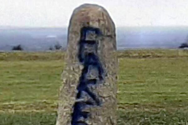 Vandalism of Hill of Tara standing stone a ‘desecration’ 