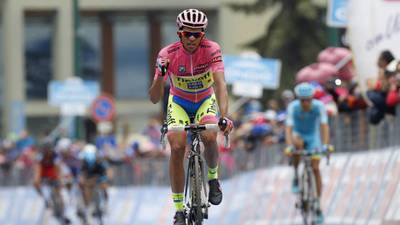 Alberto Contador poised to secure Giro d’Italia win