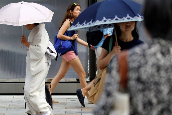 Heatwave in Japan pushes temperatures to record high
