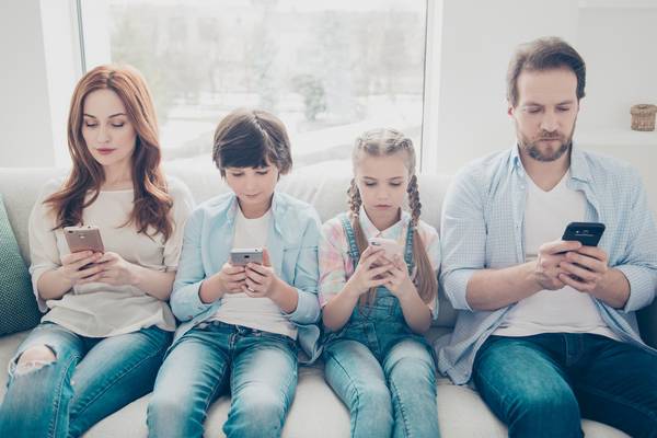 Left to their own devices: is technology harming family life?
