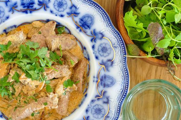 You can't go wrong with this creamy and delicious beef stroganoff
