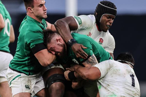 Andy Farrell sees positives from Ireland’s ‘priceless’ defeat to England
