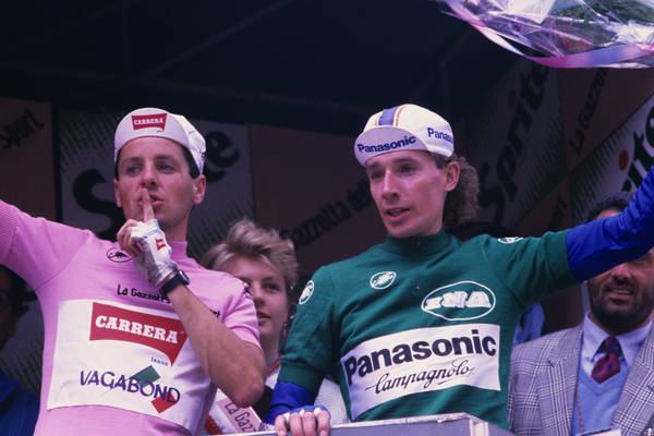 ‘Somebody is going home tonight’: Roche v Visentini at the Giro revisited