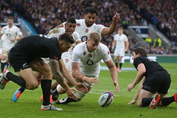England and All Blacks to finally meet again in 2018