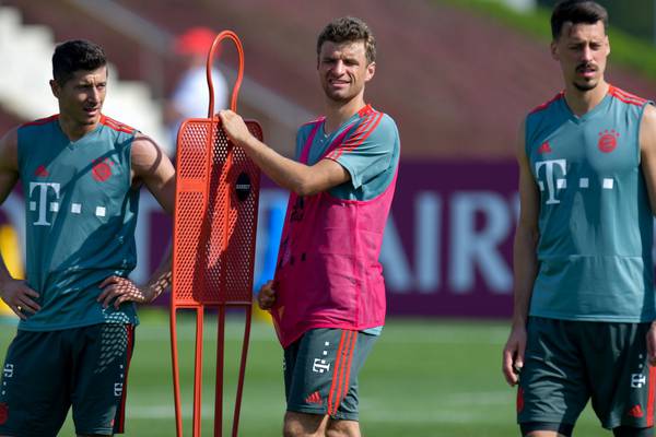 Bayern to be without Thomas Muller for Liverpool matches