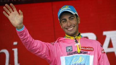 Fabio Aru takes pink jersey as Alberto Contador caught up in Giro crash confusion