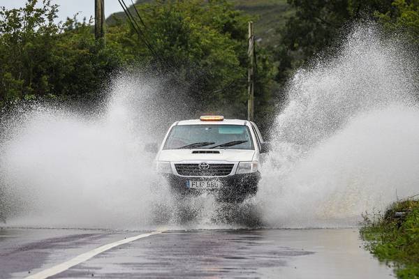 Risk of flooding after status yellow rain warning issued