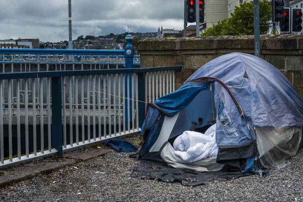 Rise in number of homeless single adults drives climb in overall figures