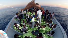 Naval Service: Battling strong odds migrants will not reach land